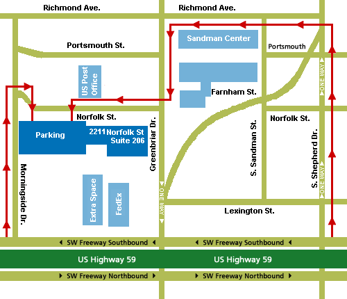 location map